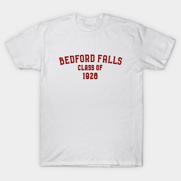 Bedford Falls Class Of 1928 T-Shirt by Vandalay Industries